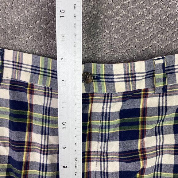 Brooks Brothers 346 Shorts Men's 42 Plaid Check Madras Cotton India - Picture 8 of 11